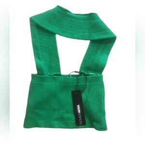 Fashion Nova ribbed chocker tube top